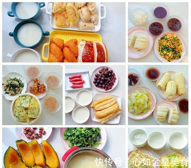 主食|我家一周早餐来了,粗粮细粮配牛奶,滋补防秋燥,吃得舒服又省钱!