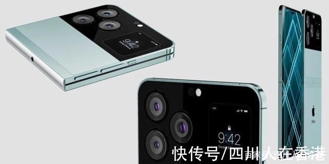 g这就是传闻中的 Apple iPhone Flip 的样子