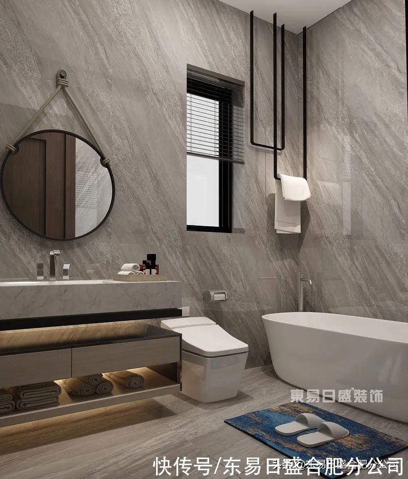 配色|「175㎡简美别墅」空间处理细腻时尚，这样的配色，有颜又有品