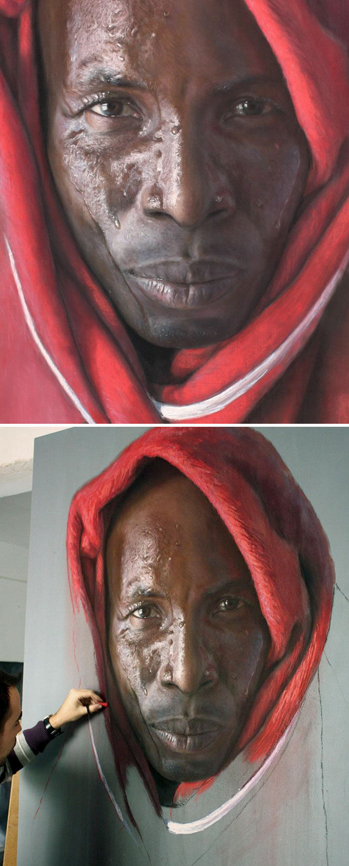 手艺&乍一看是照片！60张“欺骗”眼睛的绘画，有这手艺还要相机干什么