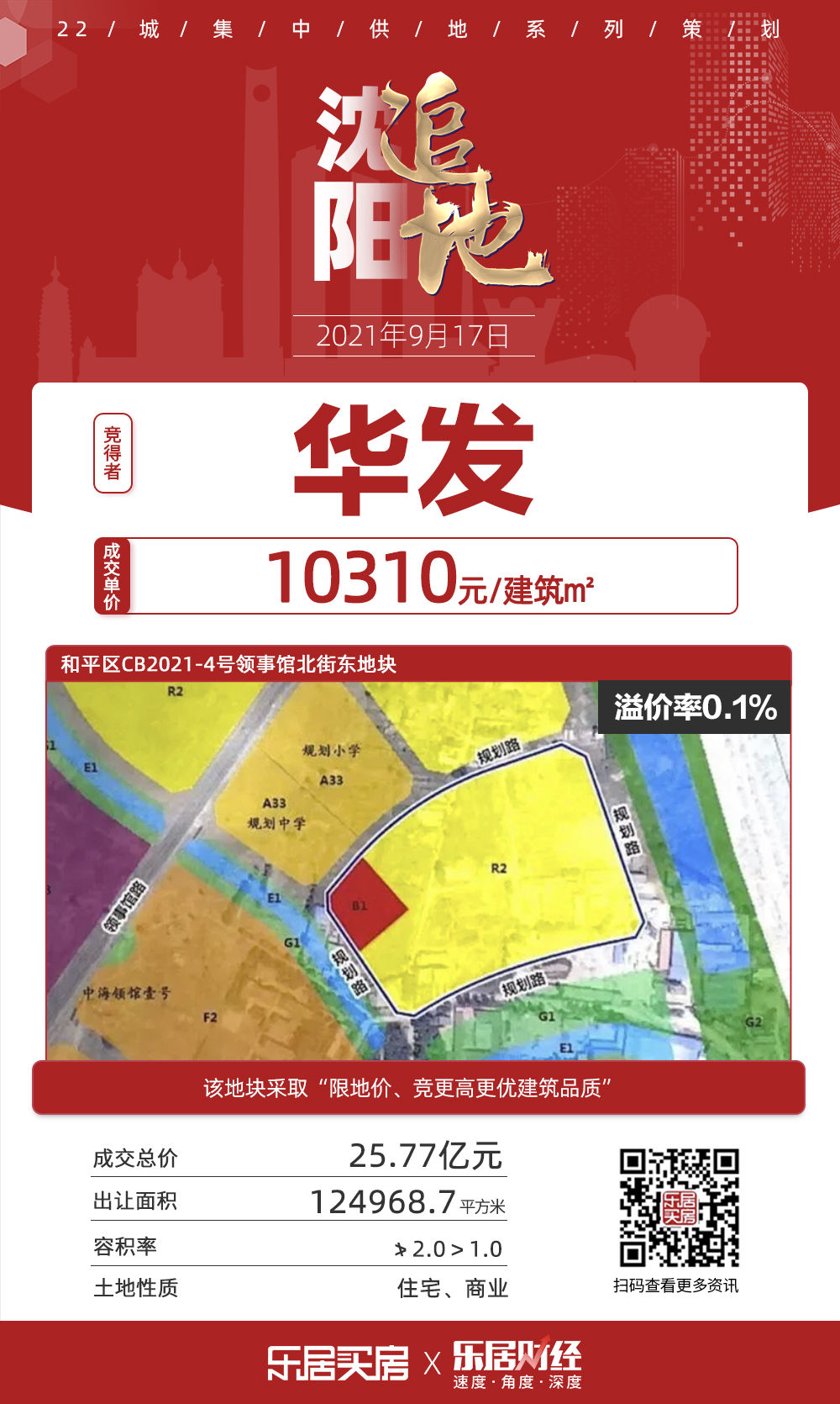 地块|领事馆北街东地块竞得人名称拟变更 将由华发、龙湖联合开发