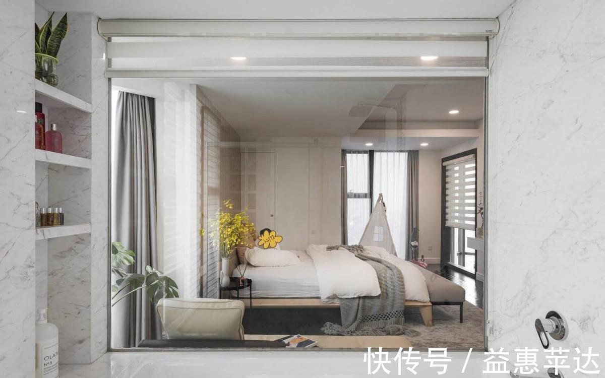 大平层|有大平层不住,偏要换180㎡顶复式,挑高客厅+动静分区,确实舒服