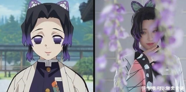 粉碎|鬼灭之刃COS粉碎次元壁伊之助被神还原,蝴蝶忍、香奈乎美如画