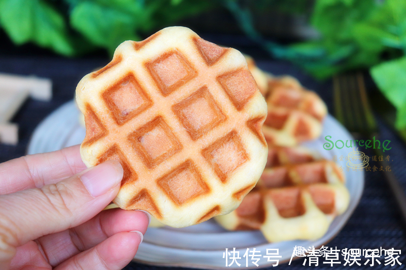 不用烤箱就能做的华夫饼，保证一次就成功，想吃再也不用买了！