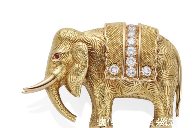 珠宝首饰!四款大象造型的珠宝美轮美奂,你见过几种!