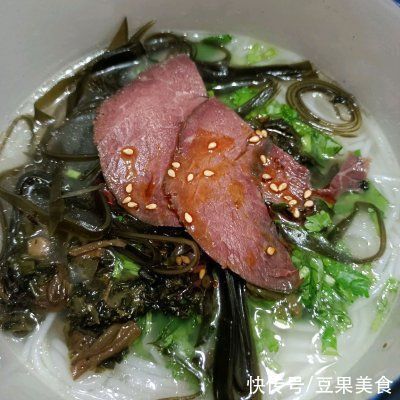 海带丝|5分钟就能做好的南充米粉，简单又好吃