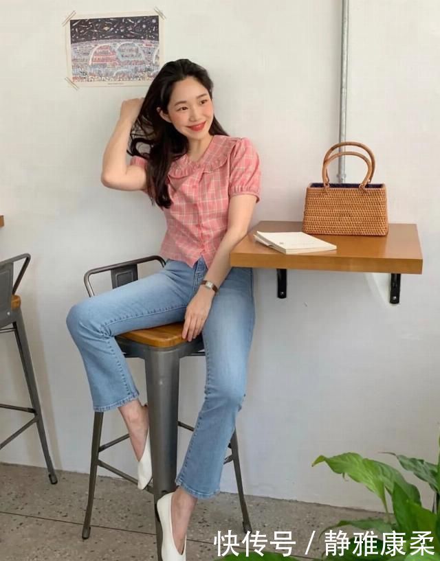 泰迪卷+仙女裙，漏耳短发+T恤，今夏这么搭时髦炸了洋气又减龄