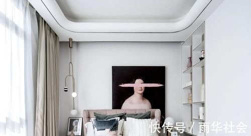 现代人|587㎡最美新中式别墅,处处诗意,第一眼就被玄关惊艳了