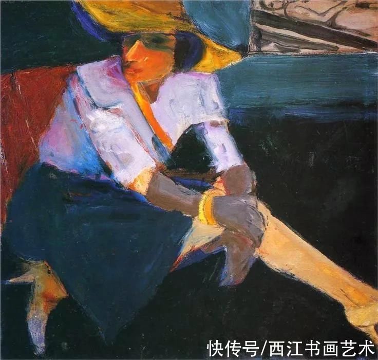 范妮|敏感，感性与永恒：法国女画家莫罗的抽象人物