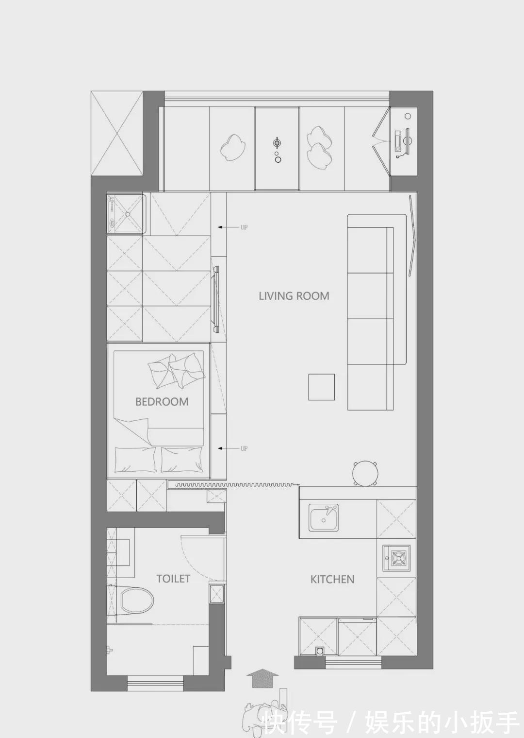 一道光|39㎡小户型的神操作,超高颜值,这说是80㎡我都信