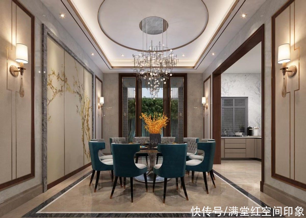 传达|现代中式豪宅装修，品味东方典雅，传达中式韵味意境之美