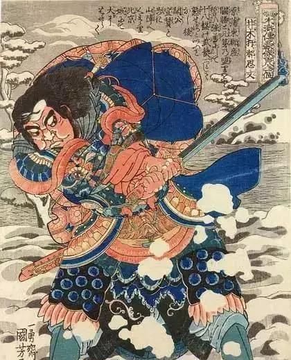 浮世绘&日本人眼中的梁山好汉长啥样——歌川国芳笔下的水浒人物