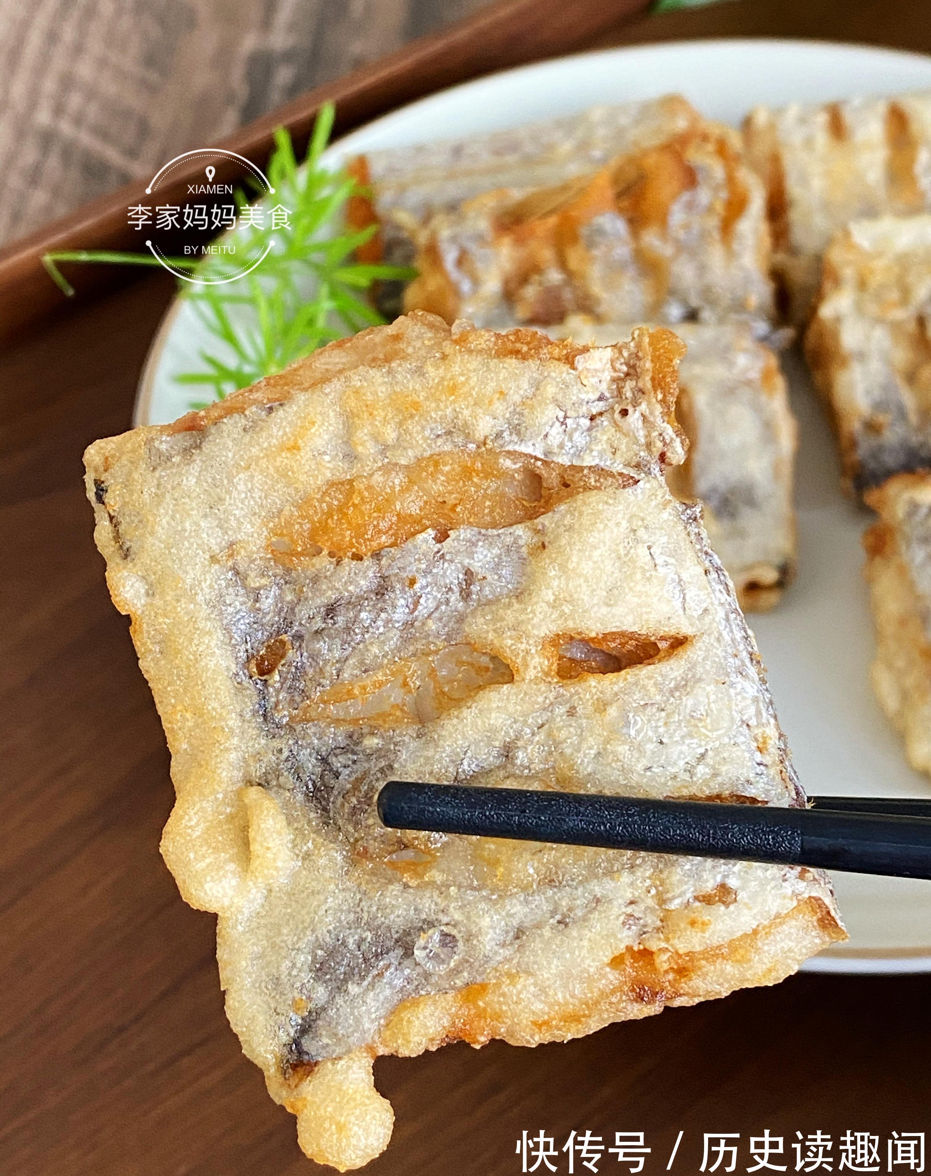 炸带鱼，别急着下锅，多做2步，鱼肉鲜美无腥味，鱼皮不破不粘锅