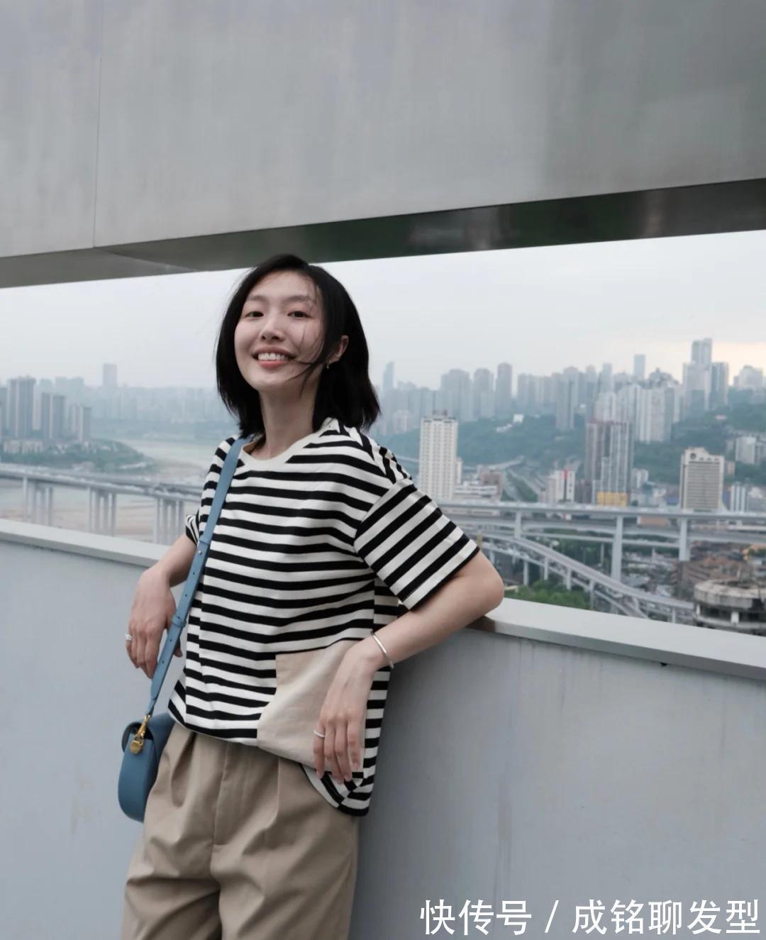 老网红|条纹元素这种“老网红”,简约时尚但也容易翻车,这样穿才不出错