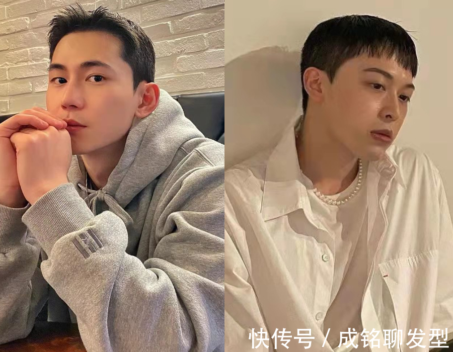 服帖|别再烫摩根碎盖了,伤发难打理,现在流行“服帖烫”,阳光又帅气