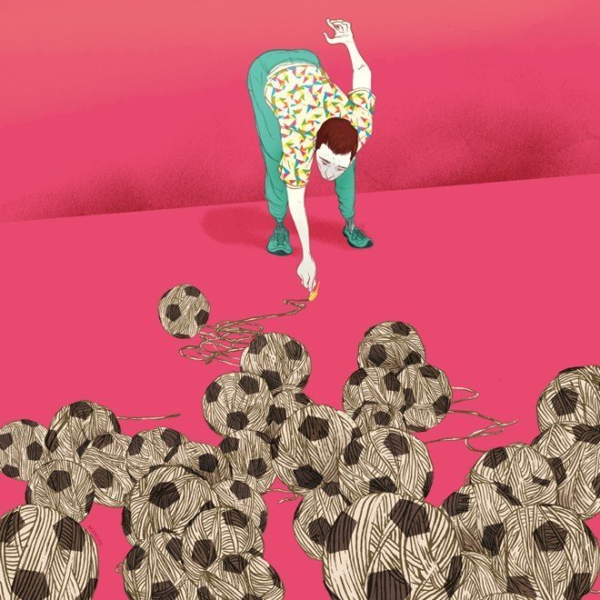 纽约视觉艺术学院#著名插画师马科斯的作品,好迷人!