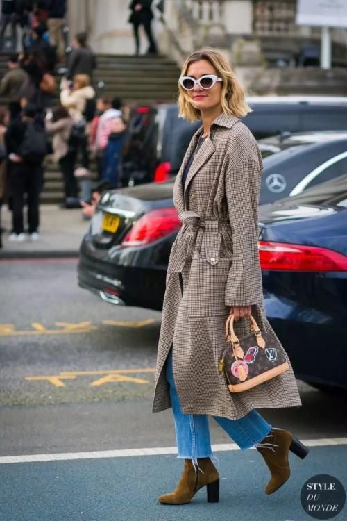 长外套+阔腿裤火了！太美太气质，小个子也能穿！