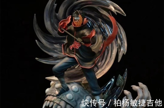 手办|火影带土面具造型手办,神威特效质感细腻,精致配件令人惊喜