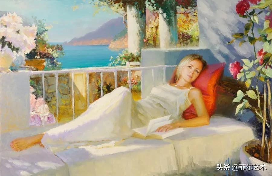 哈巴罗夫斯克&犹如花朵绽放,美得让人难忘~俄罗斯画家人物油画作品欣赏