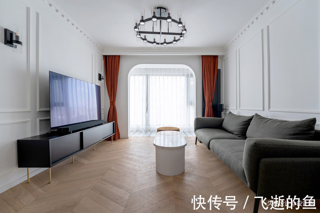 法式|67㎡小户型上演法式轻奢