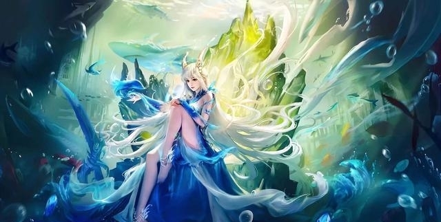 小白|《斗罗》手游中美女长什么样?比动漫形象更好看,不愧是海的女儿