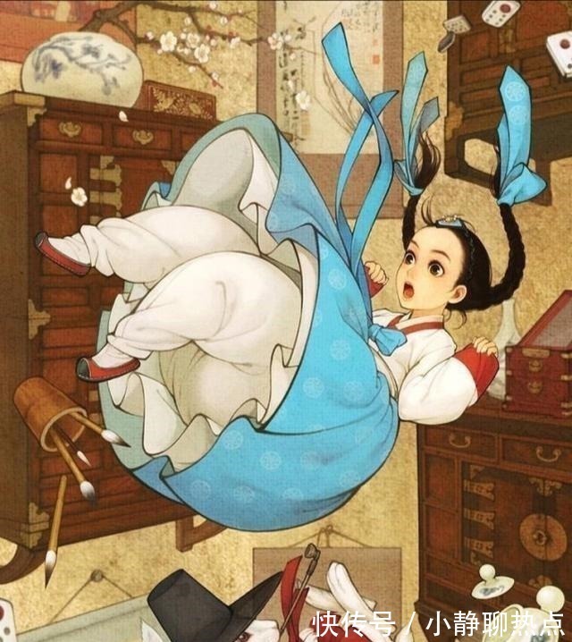 迪士尼|韓服版的迪士尼公主,白雪很優雅,仙蒂仙氣十足