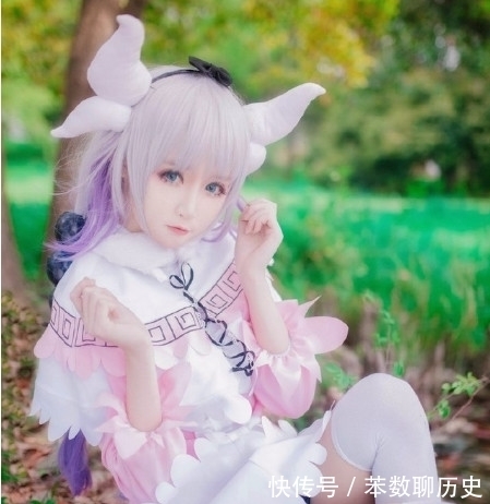 ·康娜|小林家的龙女仆·康娜真人cos小姐姐太萌了，第四张我爱了