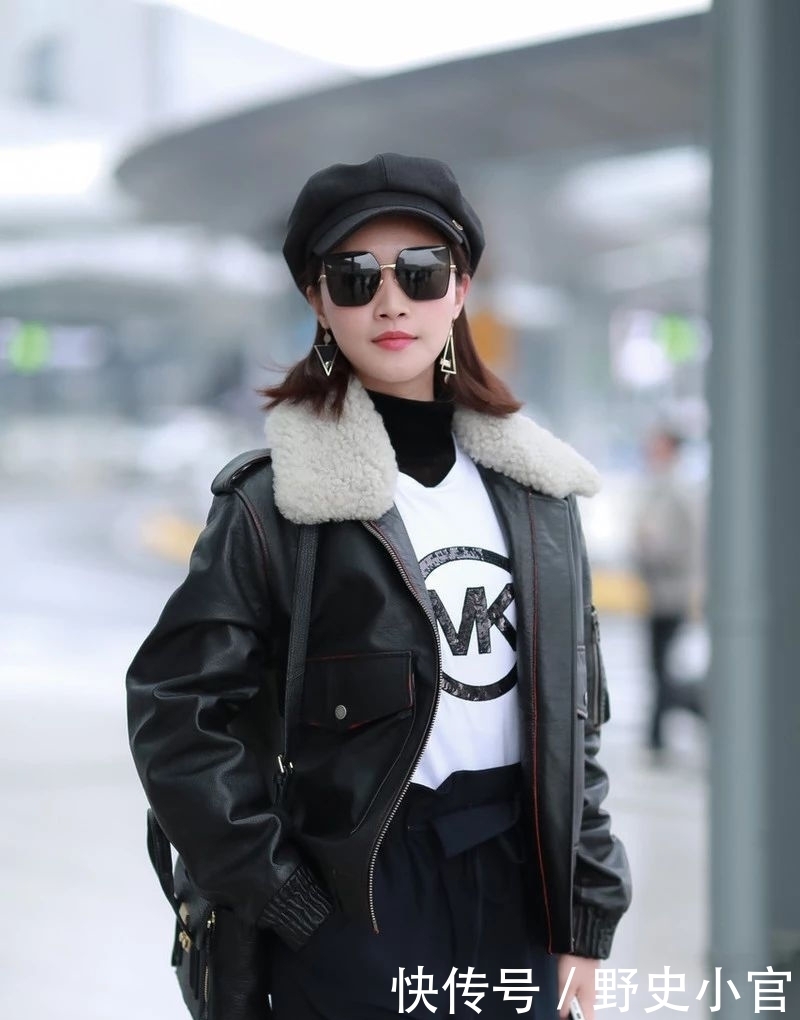 半个月没出门头发乱糟糟,懒女孩都懂得戴贝雷帽,颜值瞬间飙升