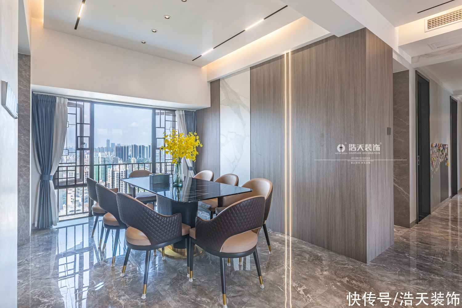 藏酒|166㎡四居室现代风，以热爱装点生活