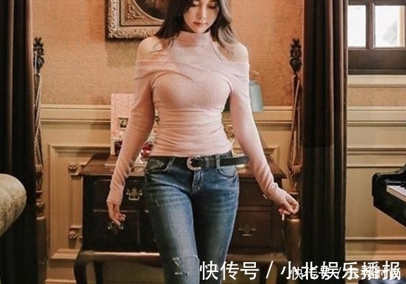 韩流范 牛仔裤美女的穿搭尽情绽放年轻帅气！