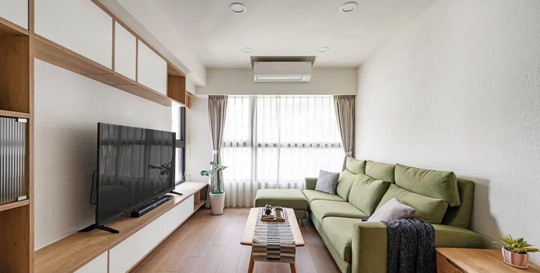 收纳|59㎡小户型玩转日系文艺小清新,不花哨不华丽,只要多一点温馨!