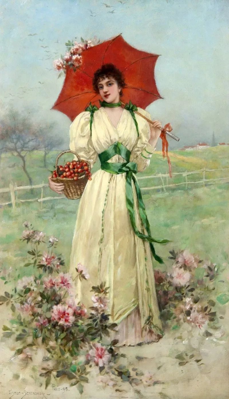 女性&埃米尔油画里的女性,无以名状之美!