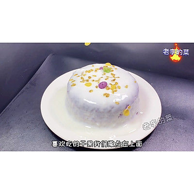 酸奶双色凉糕教程