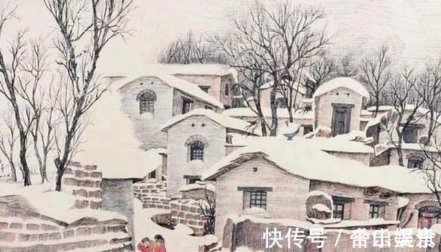 乡情#他是八零后中学老师,用钢笔画出逼真雪景,连外国人都被迷住了