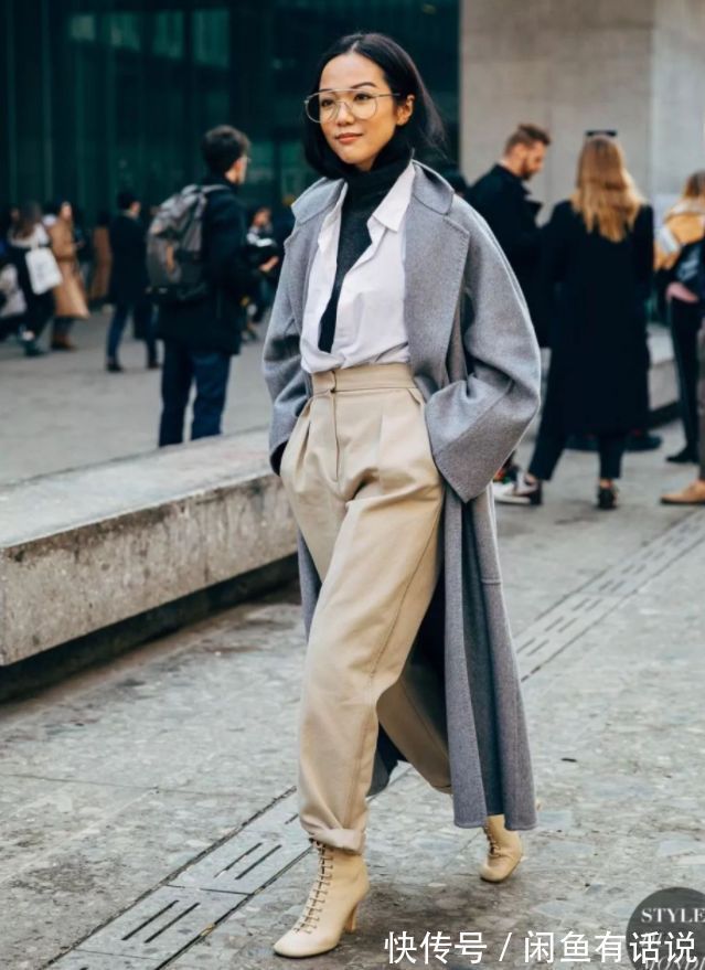 难怪阔腿裤失宠了,现在中年女人都爱穿“奶奶裤”,保暖又显气质