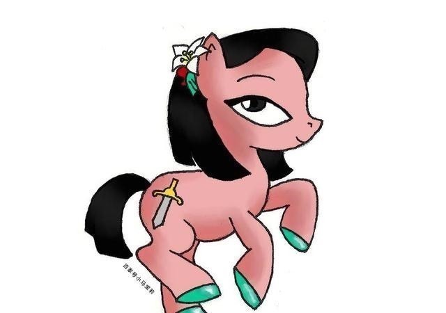 小马|当迪士尼公主变成小马宝莉化,白雪公主好萌啊,贝儿公主太可爱了