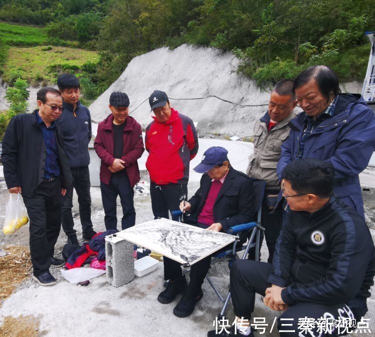 陕西#大美山河在巫溪——陕西当代国画艺术研究院赴重庆巫溪写生