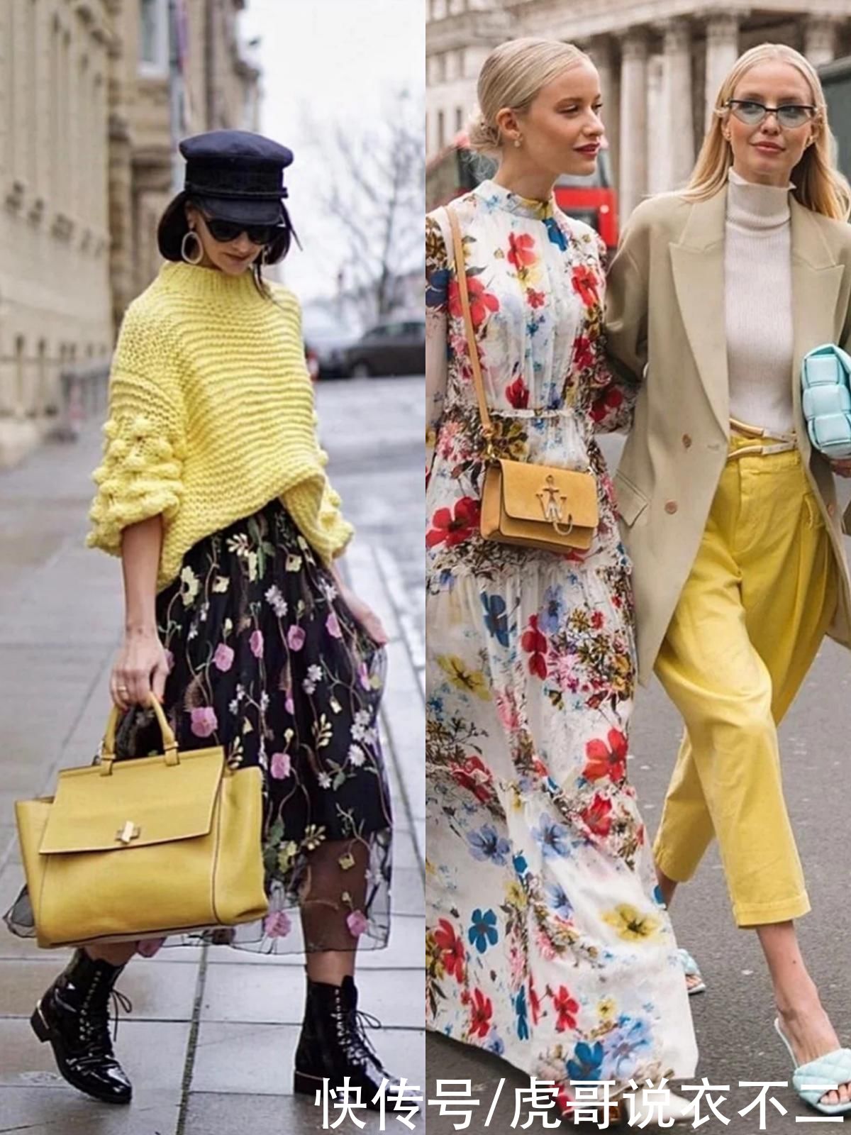 40岁女人别总“一身黑”，赶时髦就穿春季流行彩色，减龄又摩登