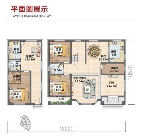 露台|当别墅设计遇到与父母分开住,这种主屋结合偏房建房方式,真前卫