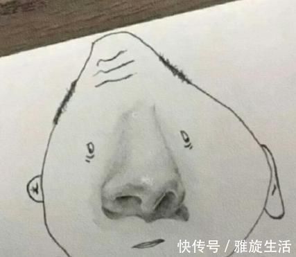 鼻头$留给美术生的时间不多了,最后的倔强,可以不好看,但必须画完!