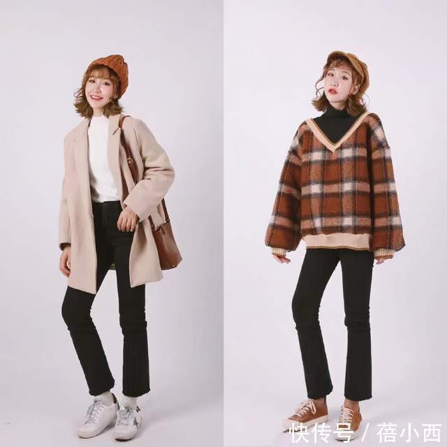 秋冬|小个子女生秋冬置装,18套内搭、外搭造型示范,学起来真不难