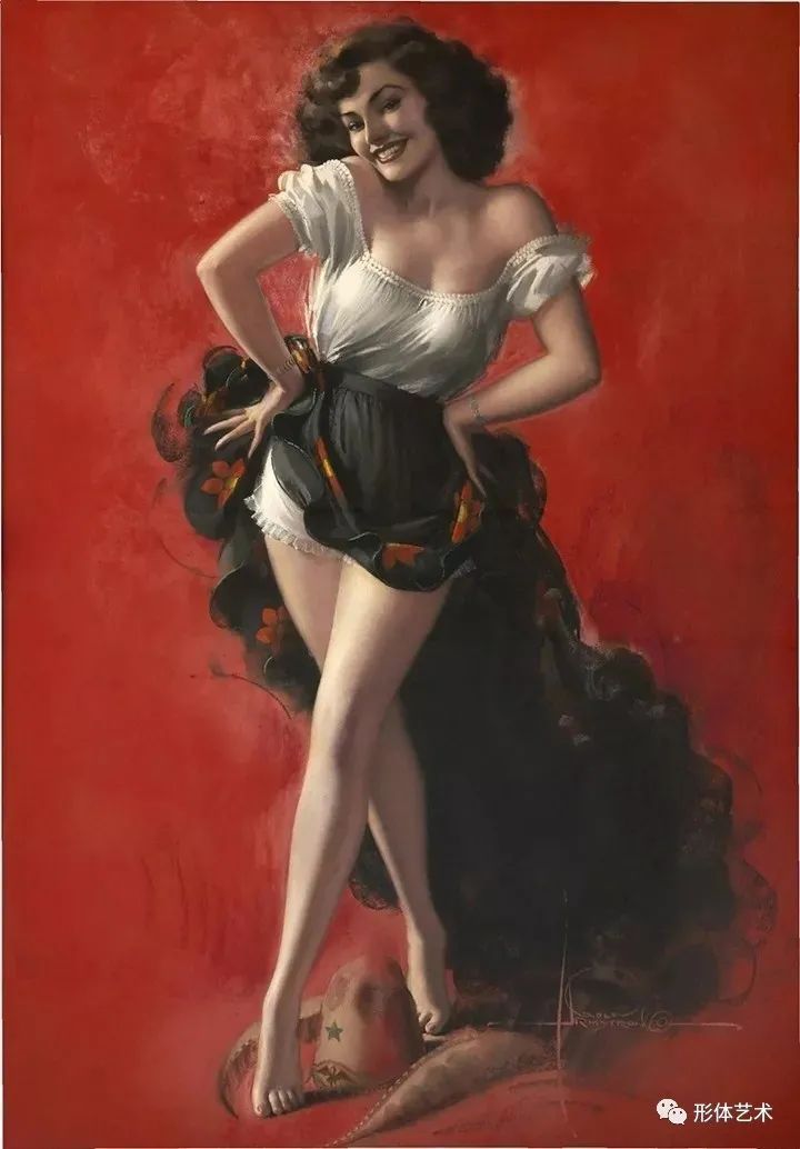 出版物|美国海报插画师 罗尔夫·阿姆斯特朗 唯美插画欣赏