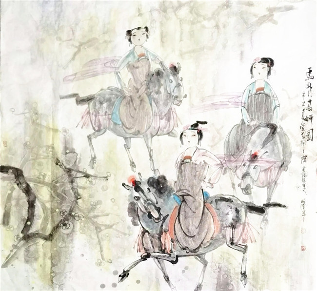 美术家协会$艺术鉴赏网:李晓滨绘画生涯“足之烟云”