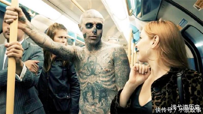 何为艺术他花2亿将“人骨”纹满身体,走红后却选择离开了人世