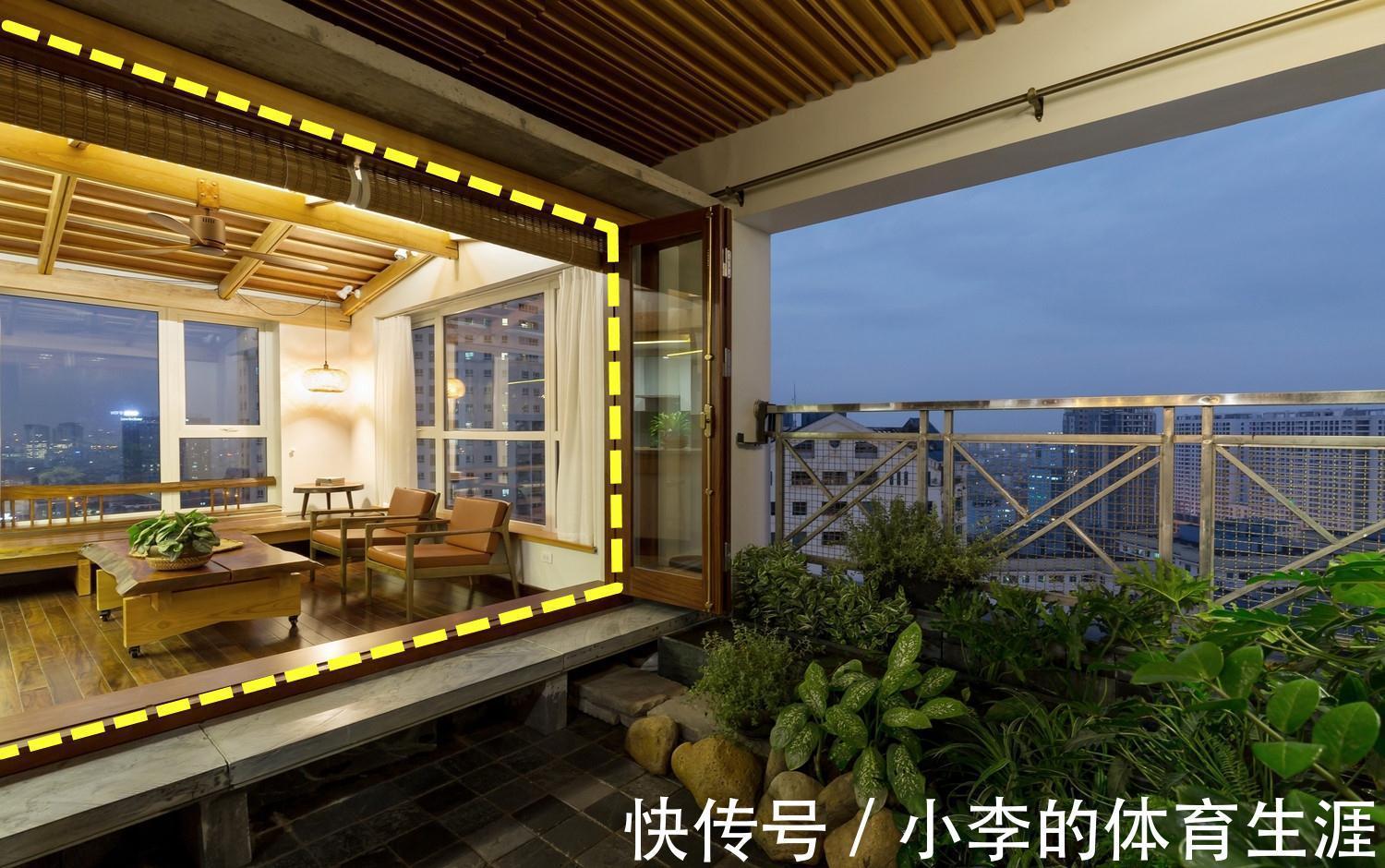 室内|这就是理想的布局,一半客厅一半室内阳台,住在高层也有庭院用了