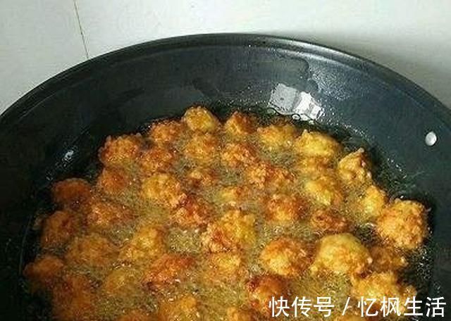 酥脆|萝卜丸子一炸就老因为你只会加面粉,少了这2样,难怪不酥脆