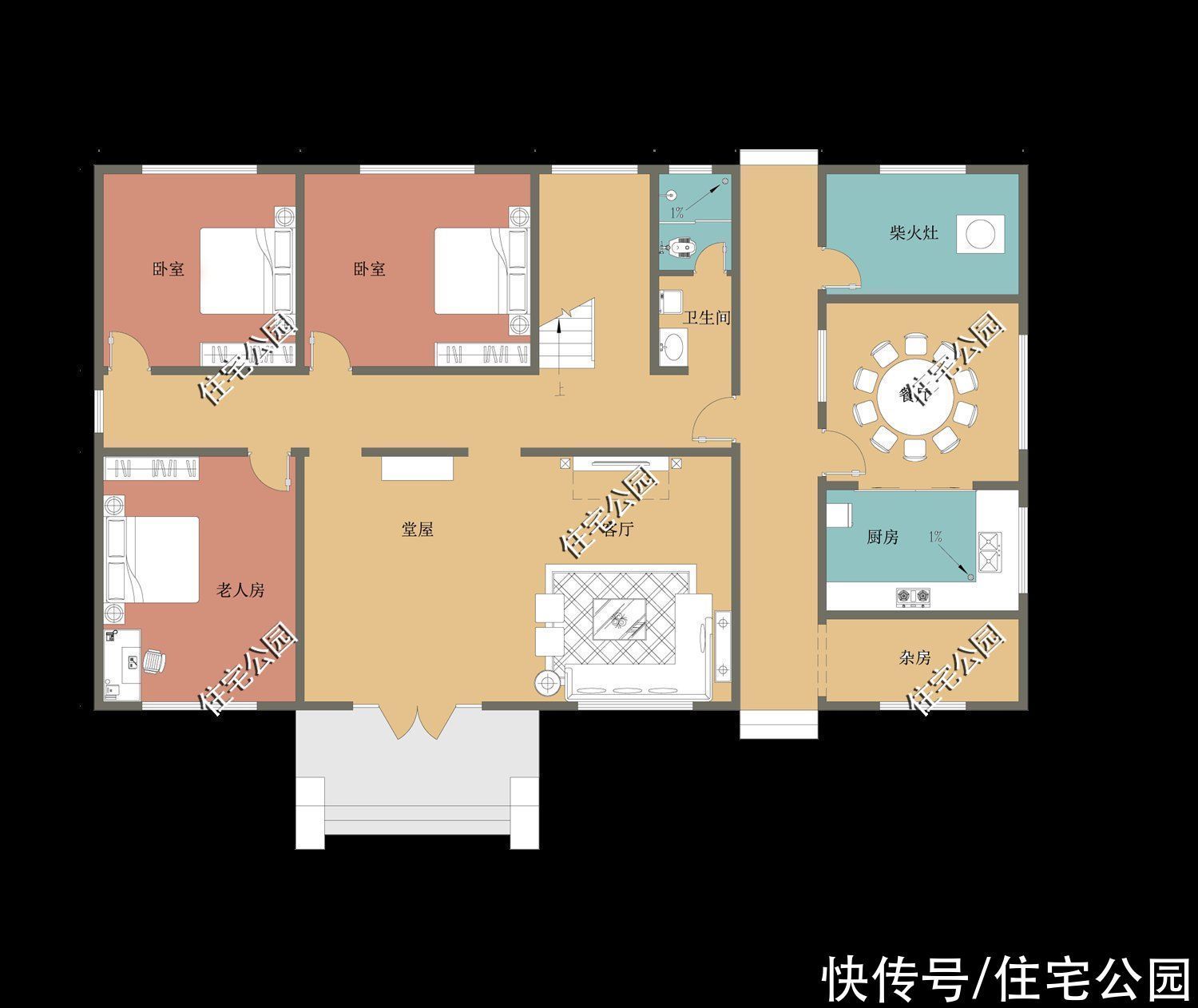 建筑面积|谁说农村建房不能盖4层?10套4层别墅推荐,第3套漂亮到没话说