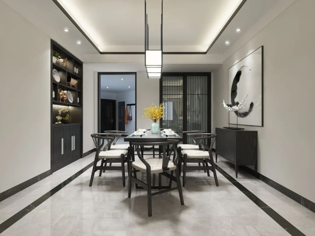 餐厅|餐厅挂画选多大？太大了显拥挤，太小了显小气