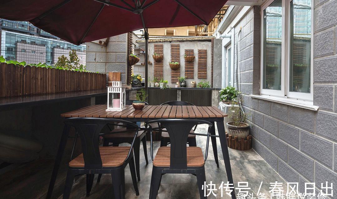 学区|四口之家的78㎡新房，总共16万装出小三房，赠送的露台是最大亮点
