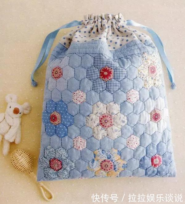 diy|家里剩的碎布头,不用扔,拼在一起,就成了好用布艺小物!收藏